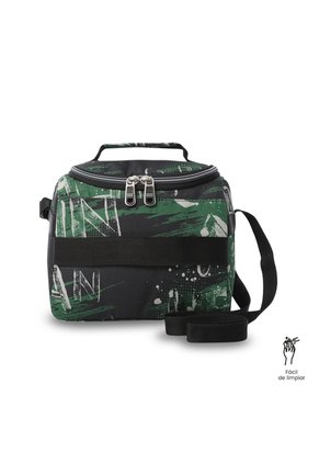 Lonchera Térmica Para Hombre Resaltador Grande Verde