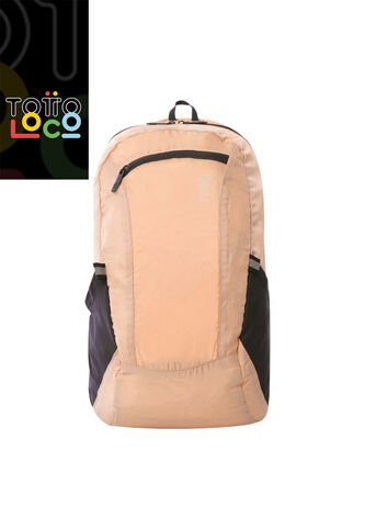 Morral Plegable Ligero Troker Mediano Durazno Totto