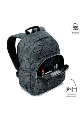 Morral Juvenil Porta PC 13" Gommas Gris