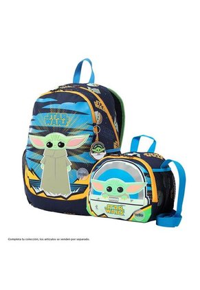 Lonchera Para Niño Grogu Azul