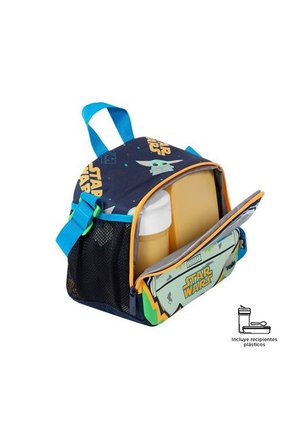 Lonchera Para Niño Grogu Azul