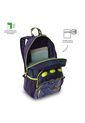 Morral Para Niño Dino Rock Grande Azula de Totto