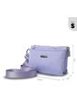 Bolso Para Mujer Asia Tipo Crossbody Pequeño Morado de Totto