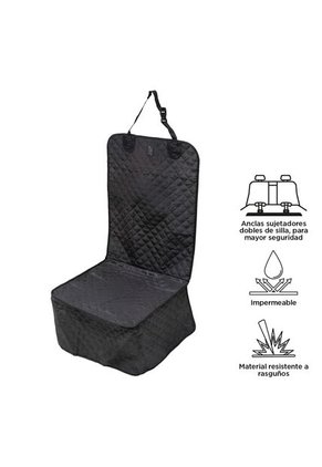 Protector De Carro Para Mascotas Silla Copiloto Jaunts Negro
