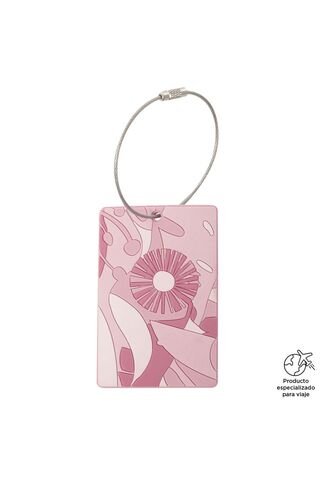 Identificador De Maletas De Viaje Travel Tag Morado Totto