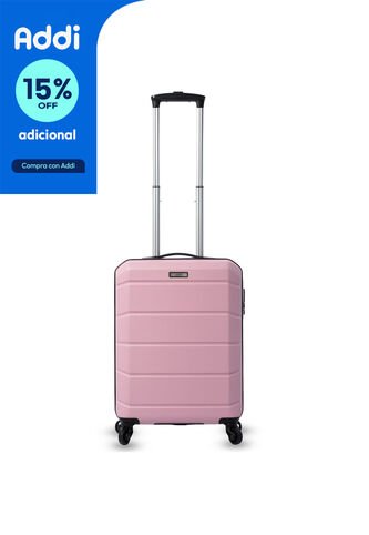Maleta De Cabina 360 Rayatta S2 10 Kilos Rosada Totto