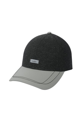 Gorra Beisbolera Knit Color Negra Totto