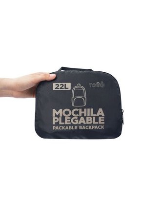 Mochila Plegable Liviana Syncro Grande Azul