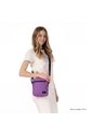 Bolso Crossbody Para Mujer Urbana Retro S3 2.0 Morado de Totto