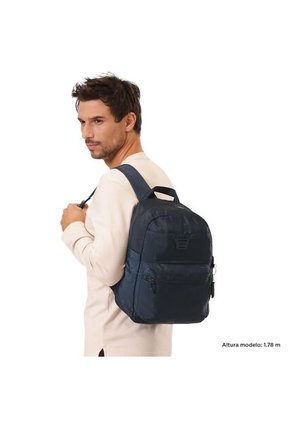 Morral Plegable Ligero Xingu Mediano Azul