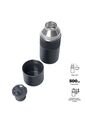 Botilito Térmico Mug 500 Ml Negro de Totto
