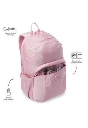 Morral Universitario Trik 2.0 Porta PC 15" Rosado Mujer