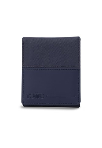 Billetera Para Hombre Ermac 3.0 Con RFID Blocker Azul Totto
