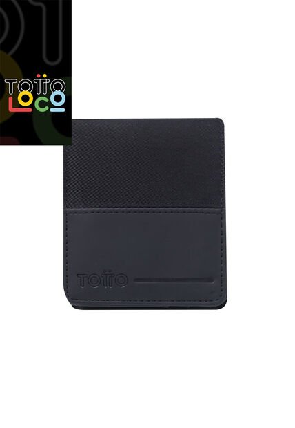 Billetera Ermac 3.0 Con RFID Blocker Negra Pequeña