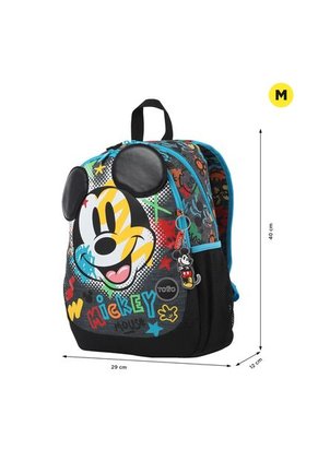 Morral Para Niño Mickey Mediano Gris