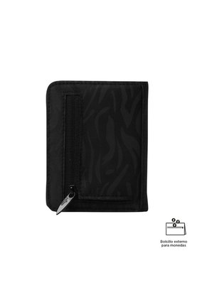 Billetera Texture Rig Con RFID Blocker Negra
