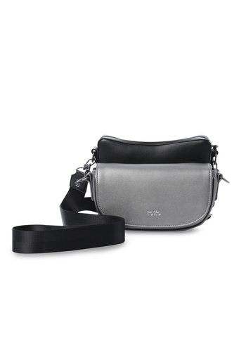 Bolso Para Mujer Style 3 En 1 Crossbody Negro/Gris Totto