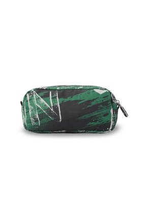 Cartuchera Escolar Pequeña Para Hombre Sobre Verde