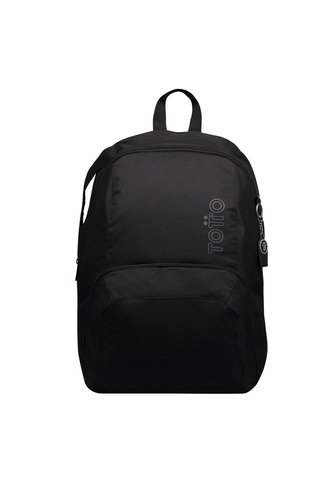 Morral Universitario Ometto Negro Unisex Totto