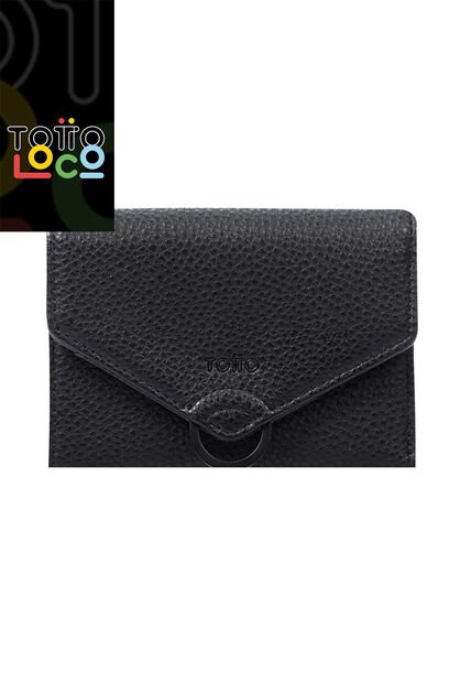 Billetera Para Mujer Soft Ney Negra Pequeña