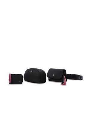 Kit De Regalo Canguro+Cartuchera+Monedero Corneana 1 Negro