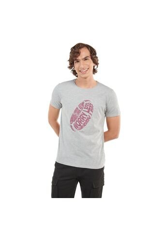 Camiseta Hombre Mozartpro Gris Totto