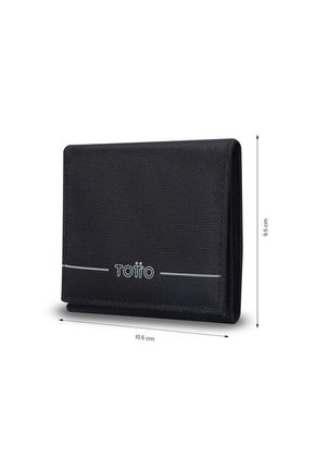 Billetera Para Hombre Sayle Con RFID Blocker Negra