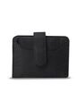 Billetera Para Mujer Texture Dull Con RFID Blocker Negra de Totto