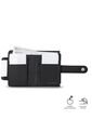 Billetera Para Mujer Texture Dull Con RFID Blocker Negra de Totto