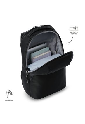 Morral Ejecutivo Porta PC 15" Roxanne Negro Mujer