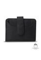 Billetera Para Mujer Texture Dull Con RFID Blocker Negra de Totto