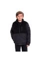 Chaqueta Para Niño Andy Acolchada Color Negra de Totto