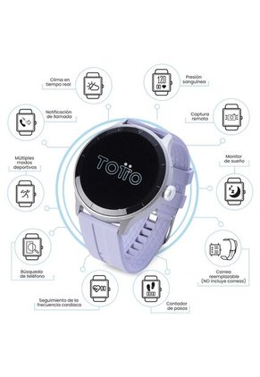 Reloj Inteligente R21 Smartwatch Color Morado