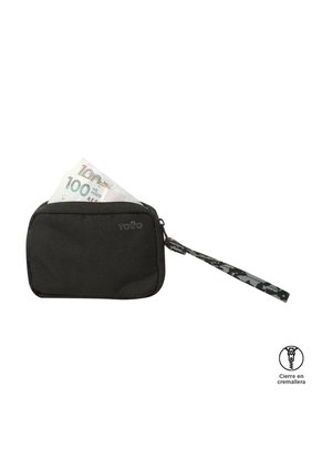 Monedero Para Mujer Pequeño Delion Negro