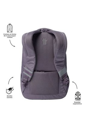 Morral Universitario Porta PC 15.4" Indo Morado Mujer