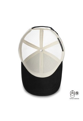 Gorra Camionera Voltty Color Negra/Blanca/