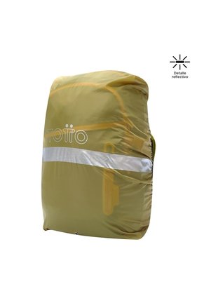 Forro Impermeable Rain Cover Plegable Para Maleta Amarillo