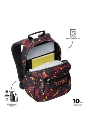 Morral Juvenil Porta Tableta 10" Tempera Gris