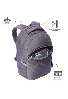 Morral Universitario Porta PC 15.4" Indo Morado Mujer