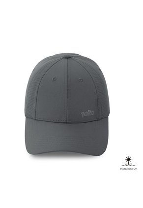 Gorra Beisbolera Splity Con Filtro UV Color Gris