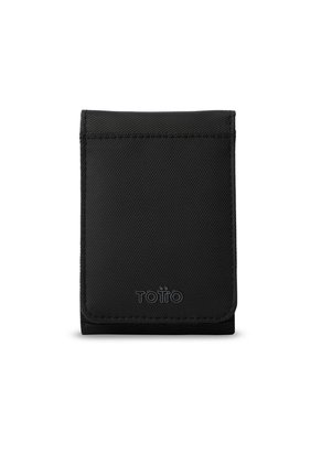 Billetera Hombre Wood 2 Grande Con RFID Blocker Negra
