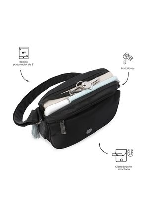 Bolso Para Mujer Corneana Tipo Crossbody Pequeño Negro