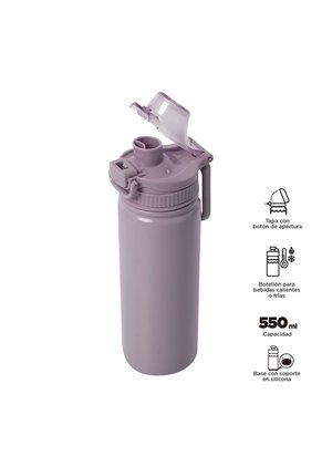 Botilito Térmico Jet 550 Ml Rosado