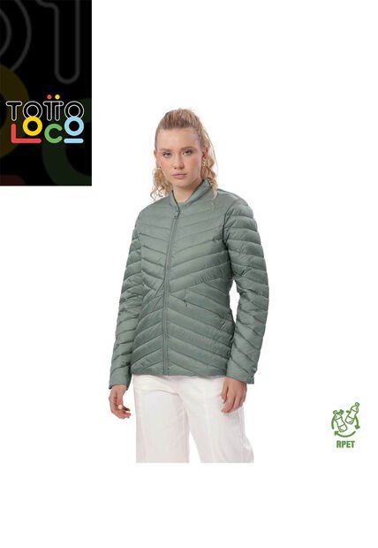 Chaqueta Acolchada Para Mujer Owens 2.0 Verde