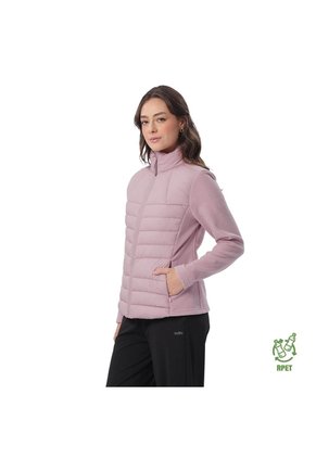 Chaqueta Acolchada Para Mujer Secuoya Rosada
