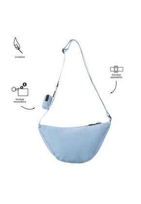 Bolso Pequeño Para Mujer Rowan Crossbody Azul