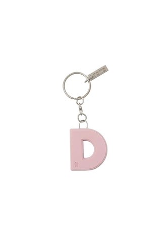 Llavero De Goma Abc Color Rosado Totto