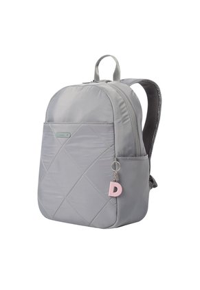 Llavero De Goma Abc Color Rosado