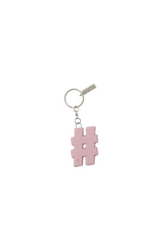 Llavero De Goma Abc Color Rosado Totto