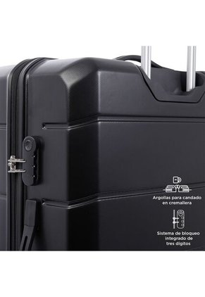 Maleta Viaje Grande 360 Rayatta Negra